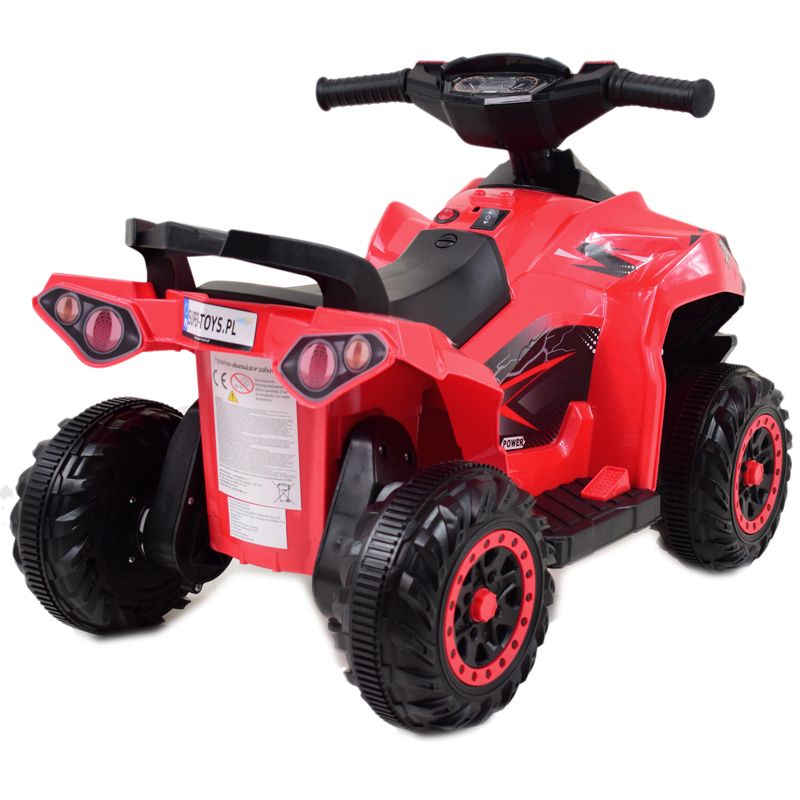 QUAD ATV NA AKUMULATOR Z DŹWIĘKAMI I ŚWIATŁAMI/JH9228 - obrazek 11