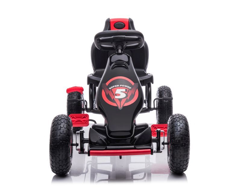 DUŻY GOKART NA PEDAŁY SUPER POWER 5, POMPOWANE KOŁA/G18 - obrazek 24