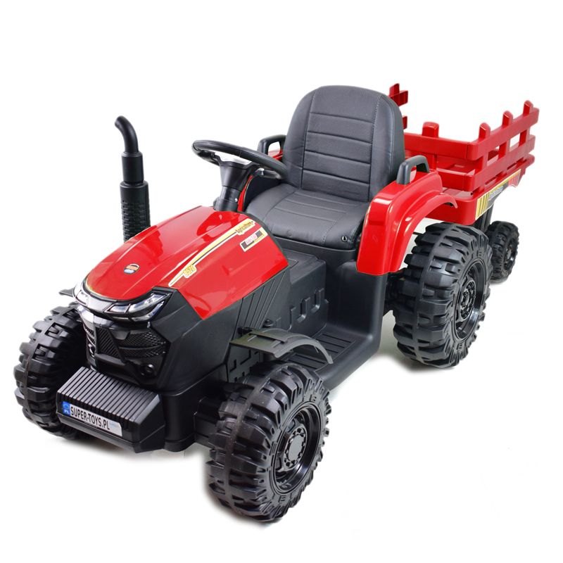 MEGA TRAKTOR AGRICULTURE Z PRZYCZEPĄ 2X200, 24V, SZYBKI SUPER JAKOSĆ/JC000B - obrazek 11