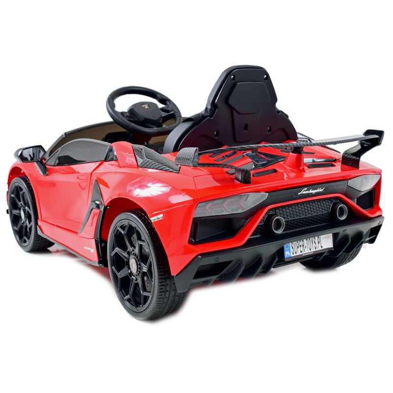 ORYGINALNE LAMBORGHINI AVENTADOR - WERSJA KARBON - MIĘKKIE KOŁA, MIĘKKIE SIEDZENIE, SUPER JAKOŚĆ/SX2018 - obrazek 4