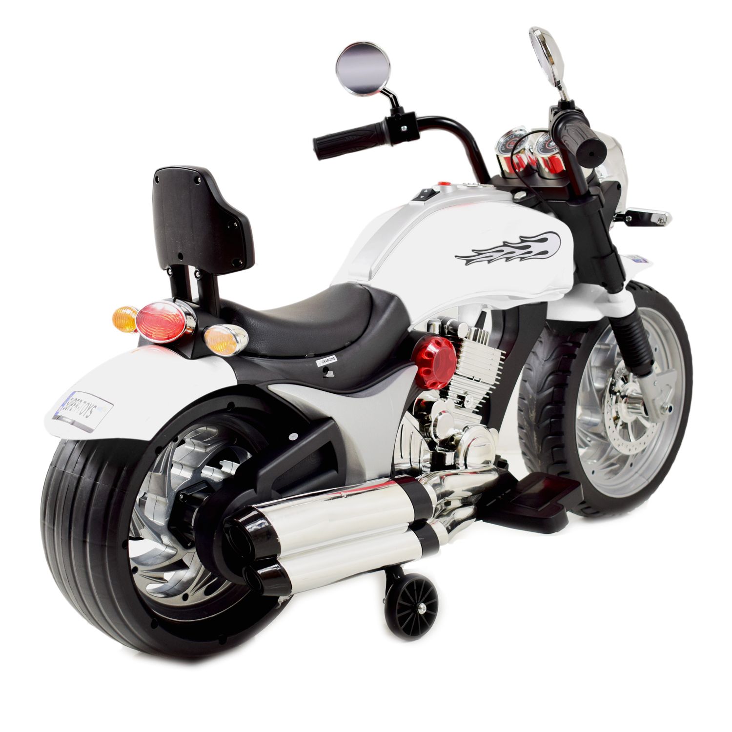 MEGA MOTOR CHOPPER, GAZ W MANETCE, MIĘKKIE SIEDZENIE/BLF916 - obrazek 4