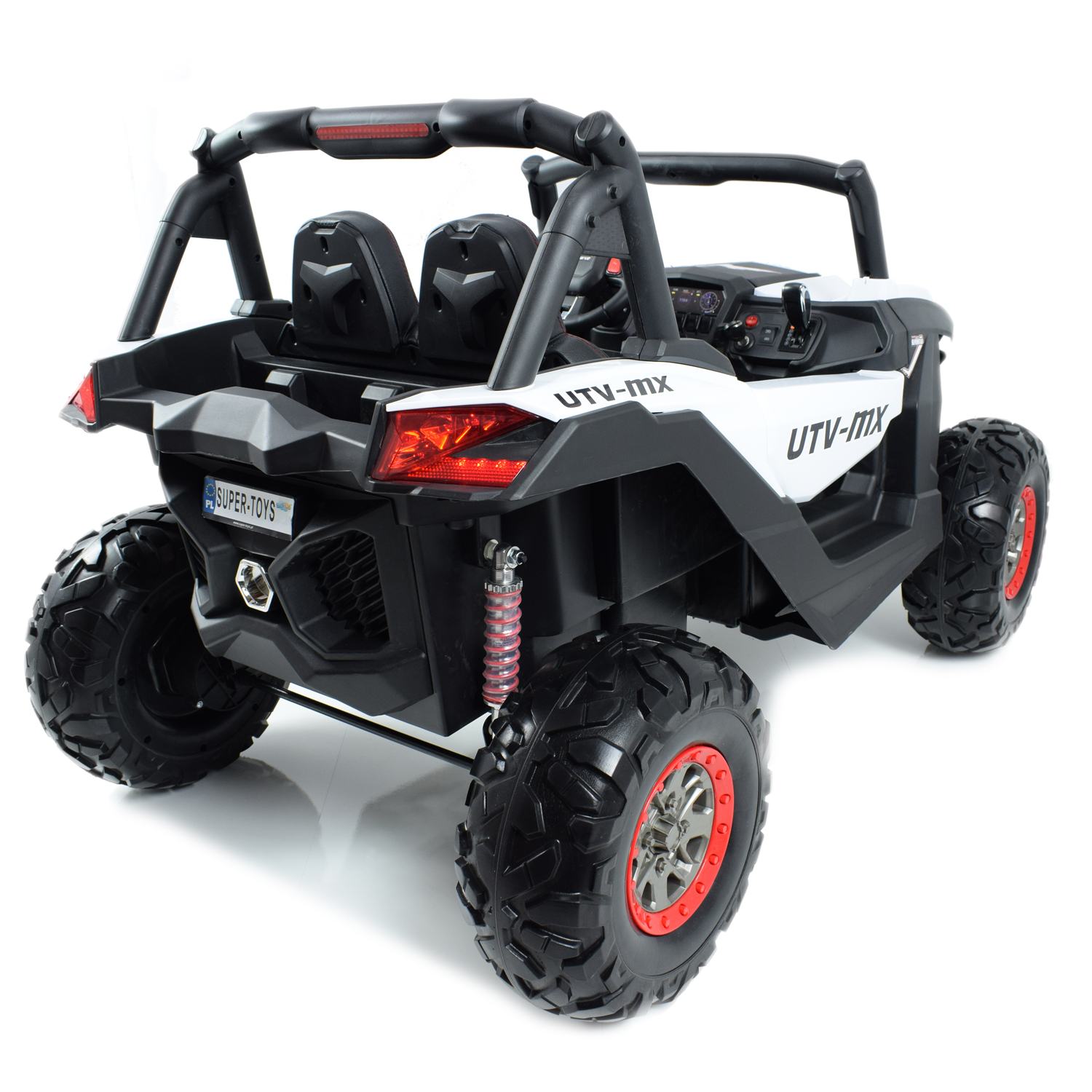 MEGA AUTO BUGGI 4X4 , PANEL MP4, MIĘKKIE KOŁA EVA, MIĘKKIE SIEDZENIE FULL OPCJA 2X 12V/XMX603 - obrazek 5