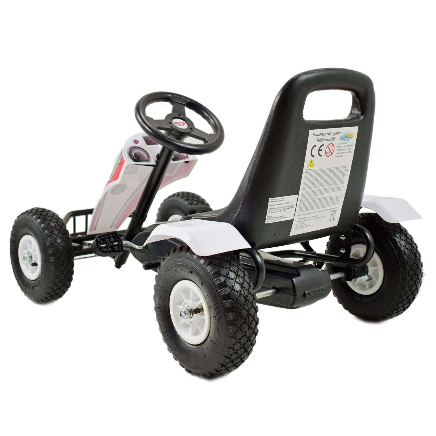 NAJNOWSZY GOKART NA POMPOWANYCH KOŁACH, PRZESUWANE SIEDZENIE, POMPOWANE KOŁĄ/2022B - obrazek 5