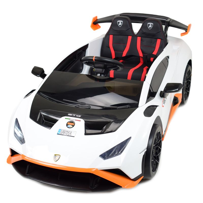 ORYGINALNE DRIFTUJĄCE LAMBORGHINI HURACAN STO NA AKUMULATOR/SMT-555-24V - obrazek 6