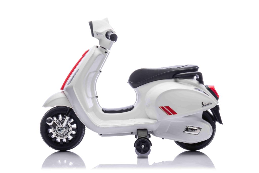 Pierwszy skuter na akumulator dla dziecka Vespa, licencja - obrazek 4