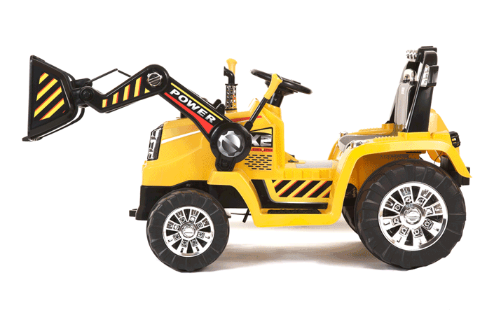 NAJMOCNIEJSZY TRAKTOR Z ŁYŻKĄ I PILOTEM 12V TRZY PRĘDKOŚCI/1005A - obrazek 5
