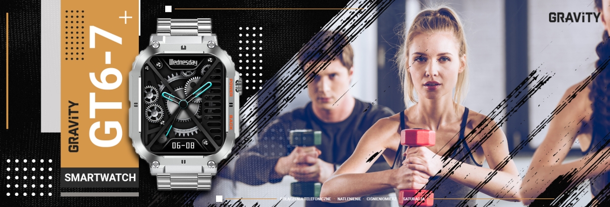 Smartwatch Gravity GT6-7 - obrazek 6