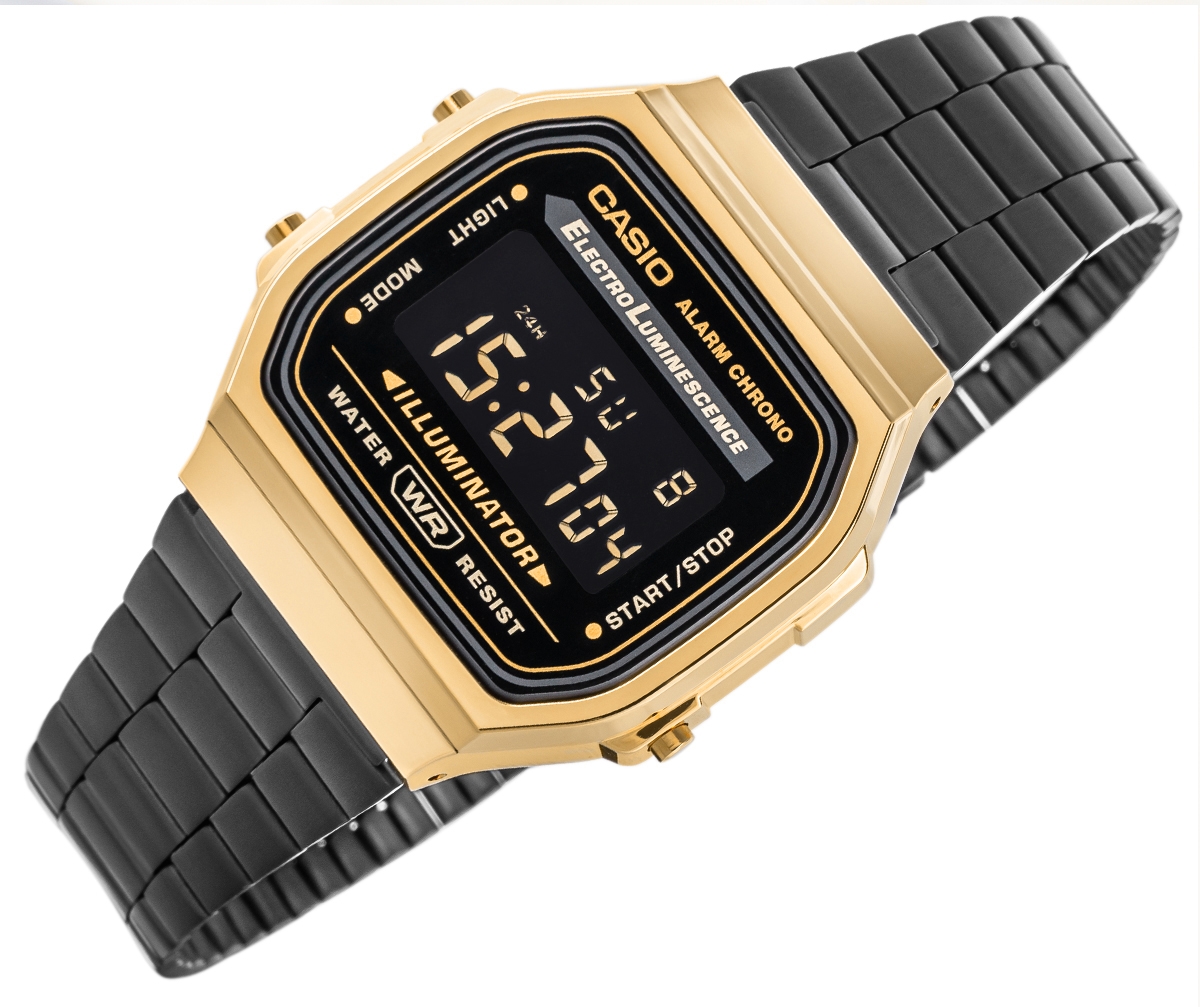 Zegarek Męski CASIO Vintage A168WEGB-1BEF + BOX - obrazek 2