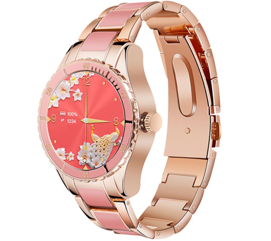 Smartwatch Damski Rubicon RNCE82 Różowy - obrazek 2