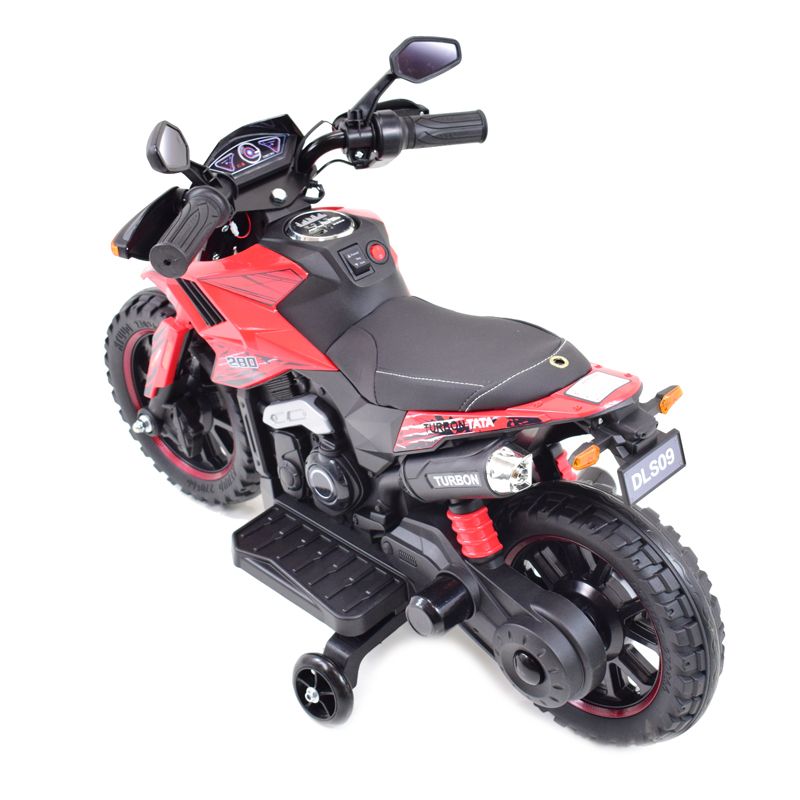 NAJNOWSZY PIERWSZY AKUMULATOROWY MOTOREK CROSSOWY TURBON, MIĘKKIE SIEDZENIE, GAZ W RĄCZCE, HAMULEC/DLS09-HAND - obrazek 15