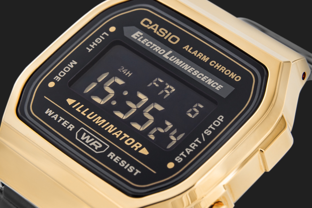 Zegarek Męski CASIO Vintage A168WEGB-1BEF + BOX - obrazek 4