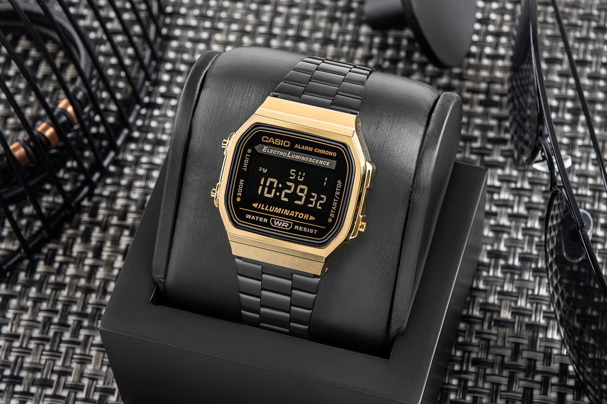 Zegarek Męski CASIO Vintage A168WEGB-1BEF + BOX - obrazek 5