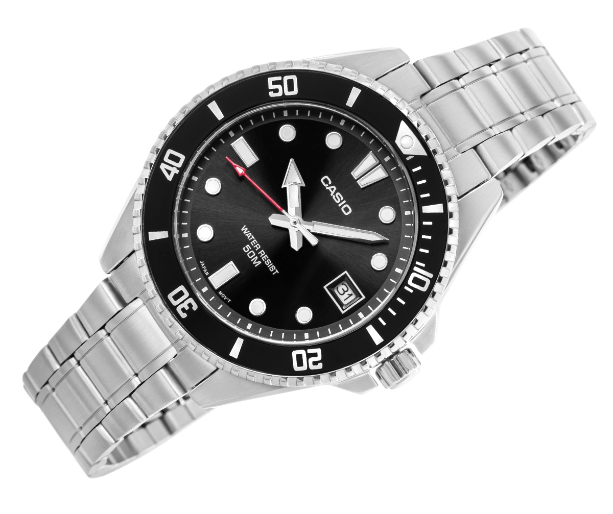 Zegarek Męski CASIO MDV-10D-1A1VEF + BOX - obrazek 2