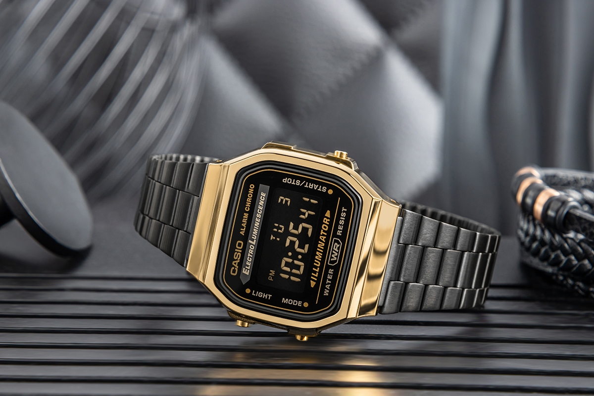 Zegarek Męski CASIO Vintage A168WEGB-1BEF + BOX - obrazek 6