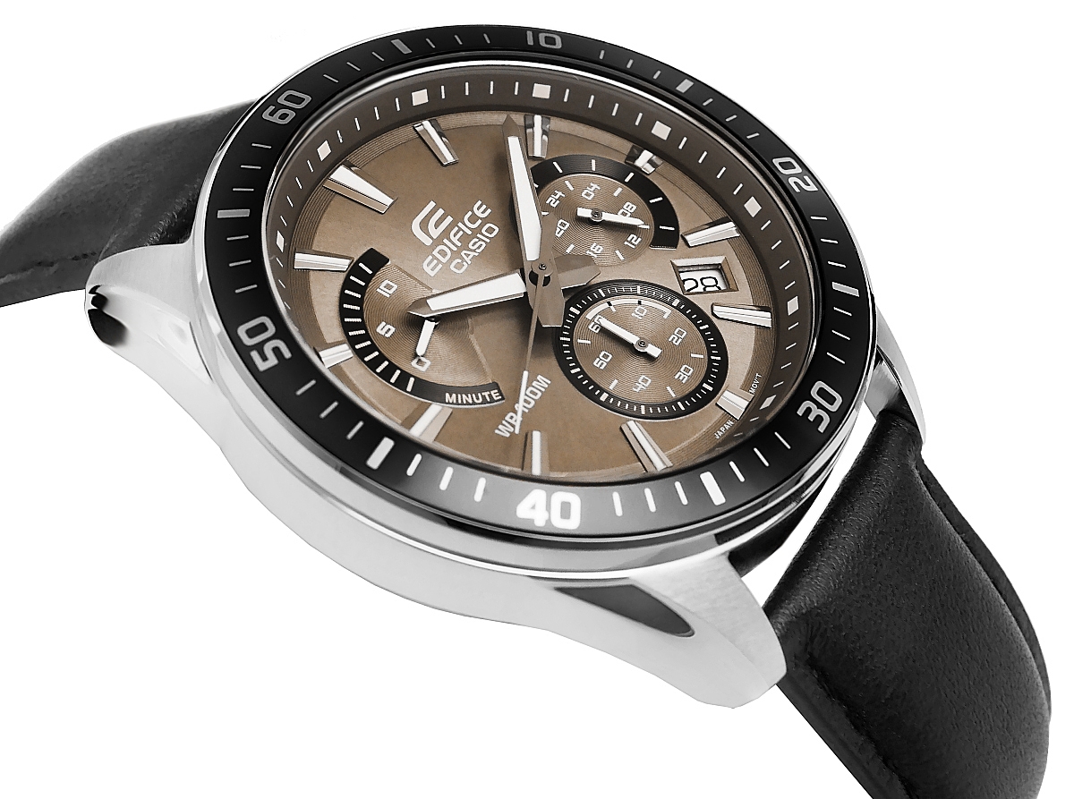 Zegarek Męski CASIO EDIFICE EFR-552L-5AVUEF + BOX - obrazek 2