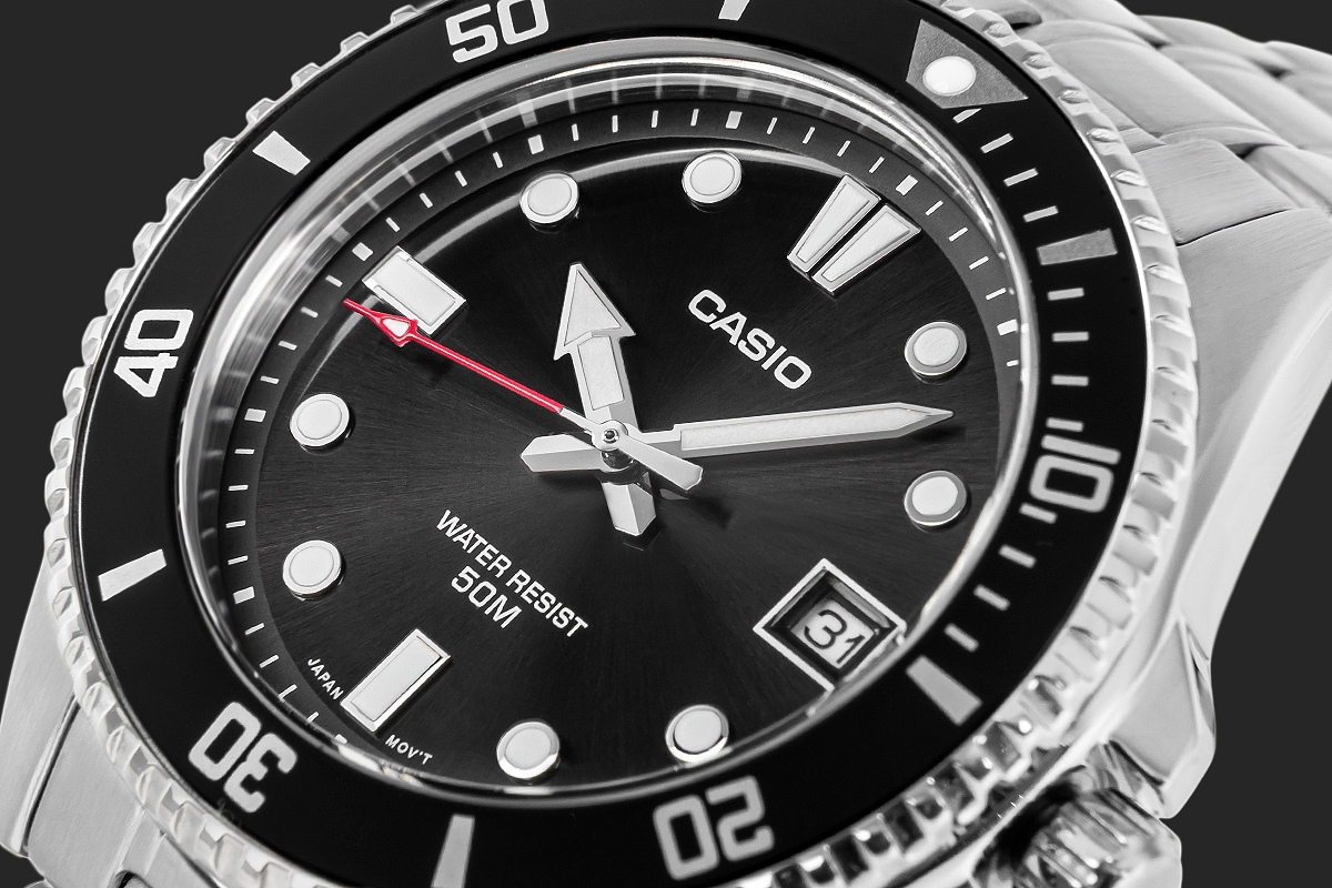 Zegarek Męski CASIO MDV-10D-1A1VEF + BOX - obrazek 4