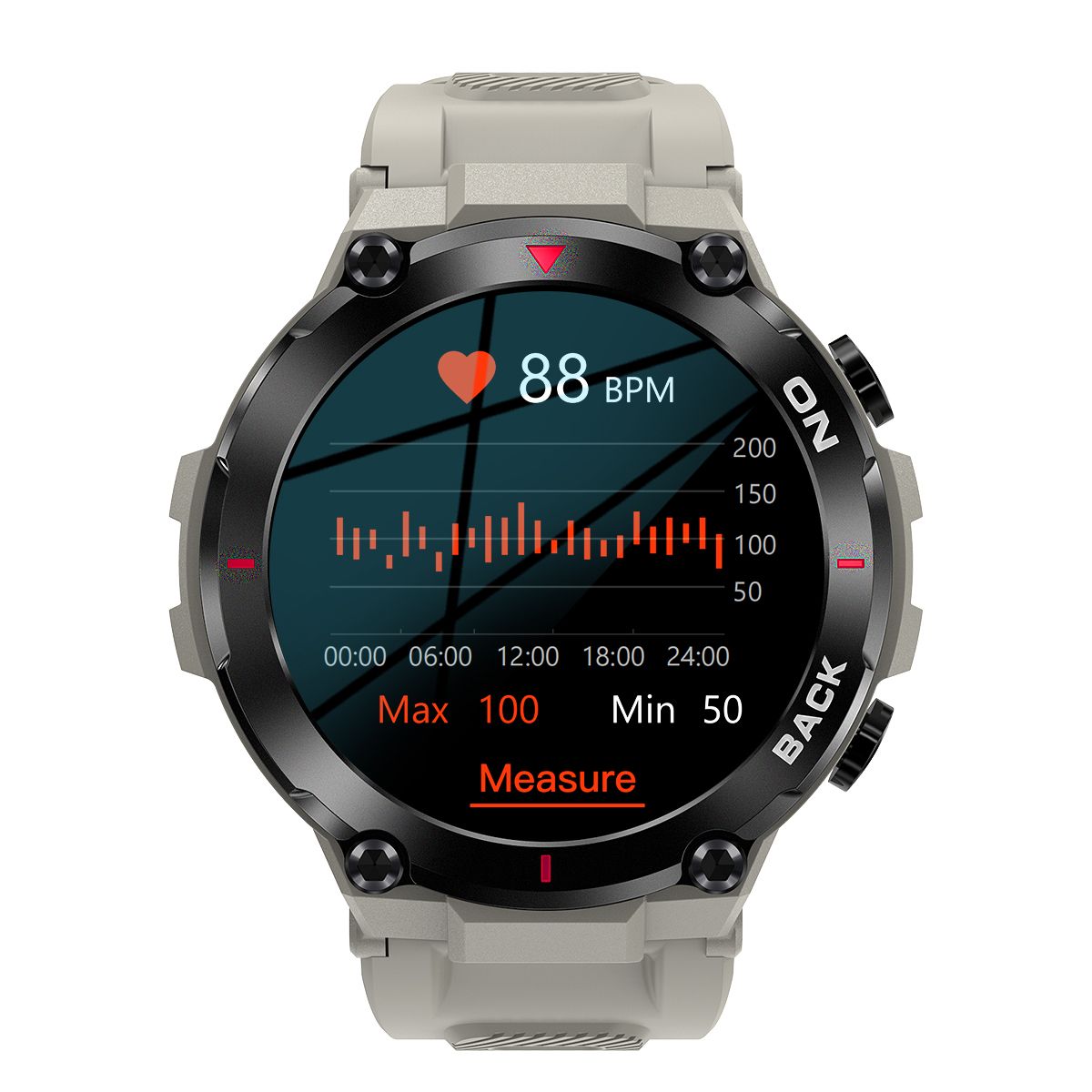 Smartwatch GIEWONT Pionier GPS GW460-3 - Light Stone - obrazek 2