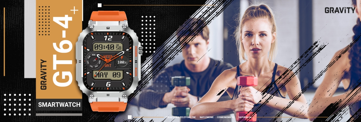 Smartwatch Gravity GT6-4 - obrazek 6