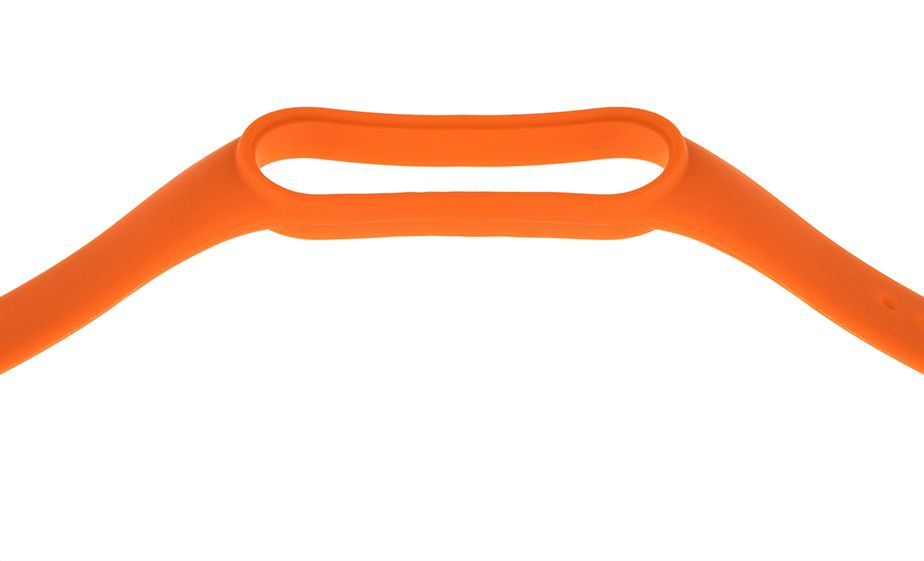 Pasek silikonowy do Xiaomi 5/6 - pomarańczowy - obrazek 5