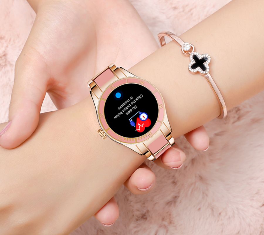Smartwatch Damski Rubicon RNCE82 Różowy - obrazek 8