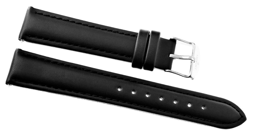 Pasek Damski do Smartwatch GIEWONT GW300 GWP18B - Leather Black - obrazek 3