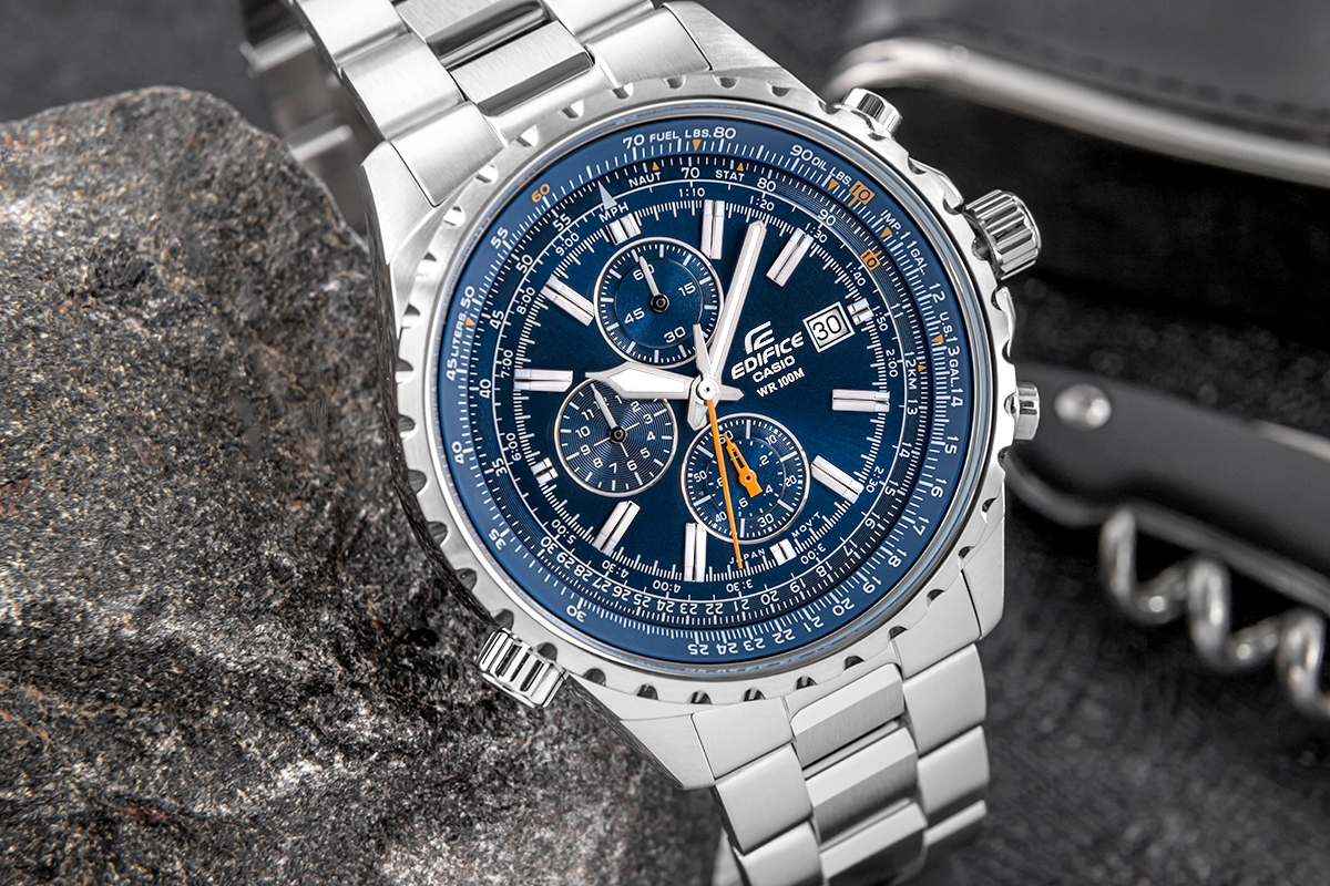 Zegarek Męski CASIO EDIFICE EF-527D-2AVUEF + BOX - obrazek 4