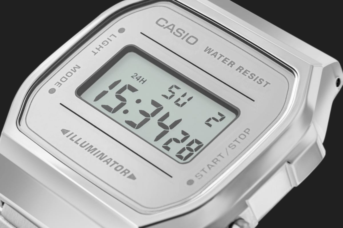 Zegarek Męski CASIO VINTAGE A168WEM-7EF + BOX - obrazek 4