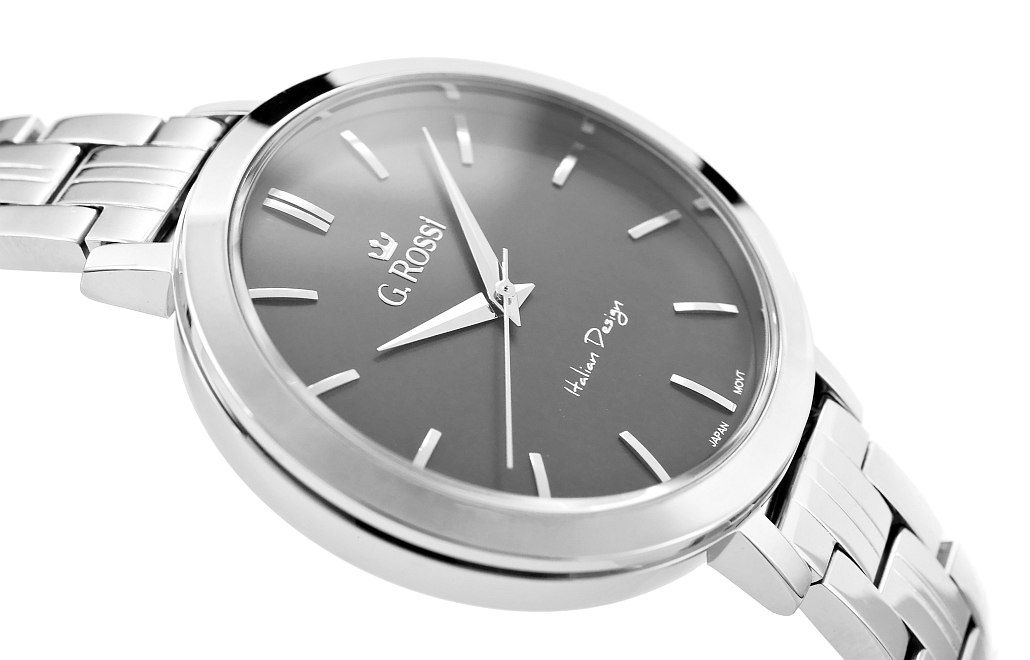Zegarek Damski G.Rossi 11389B-1C1 tarcza tytanowa - obrazek 4