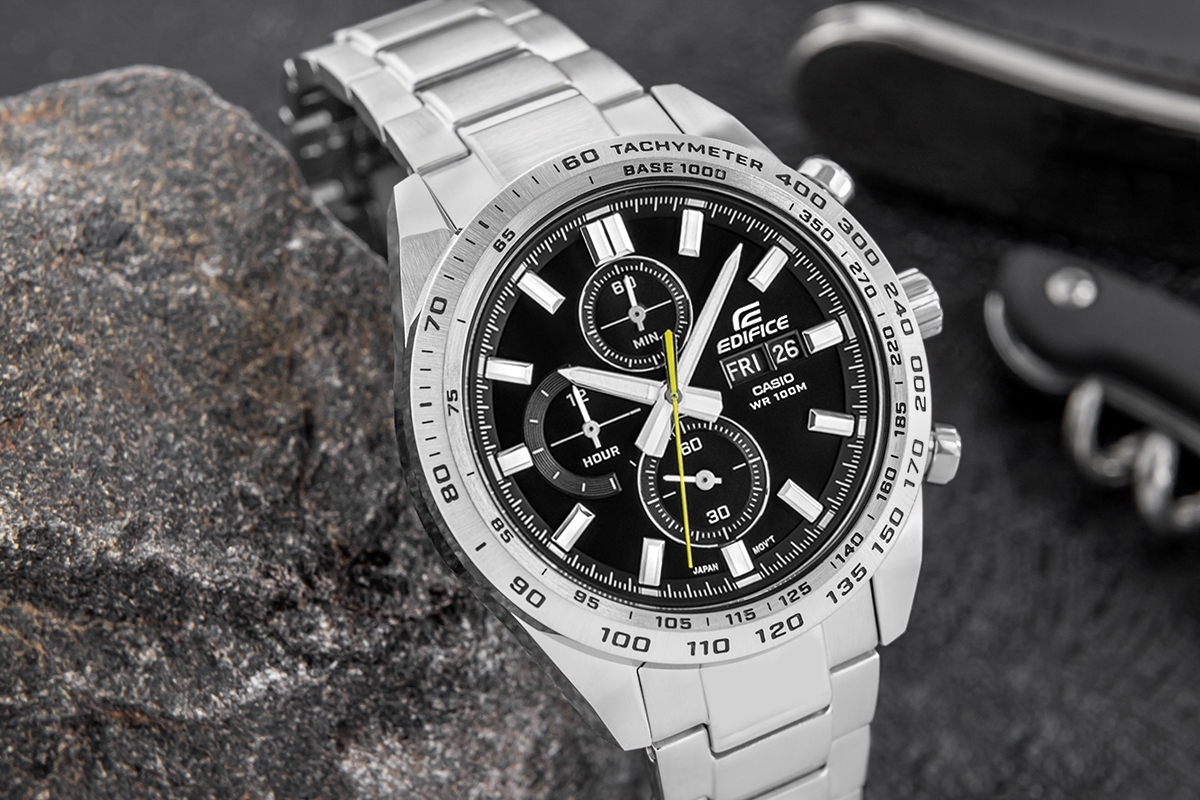 Zegarek Męski CASIO EDIFICE EFR-574D-1AVUEF + BOX - obrazek 4
