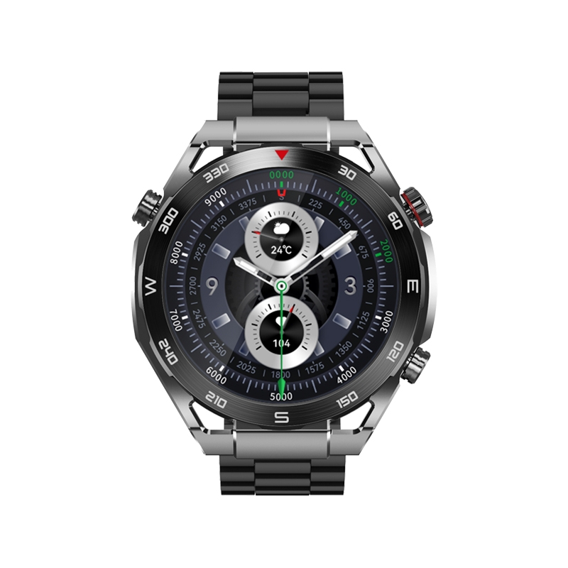 Smartwatch VELTORI VT100-1 + Czarny Pasek Silikonowy + Czarny Eko Skóra - obrazek 5