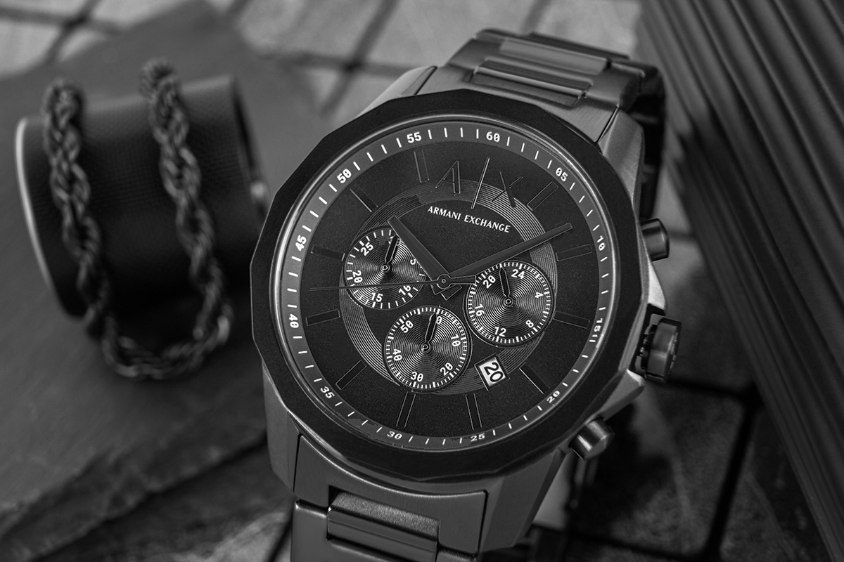 Zegarek Męski + Bransoleta ARMANI EXCHANGE AX7163SET + BOX - obrazek 4
