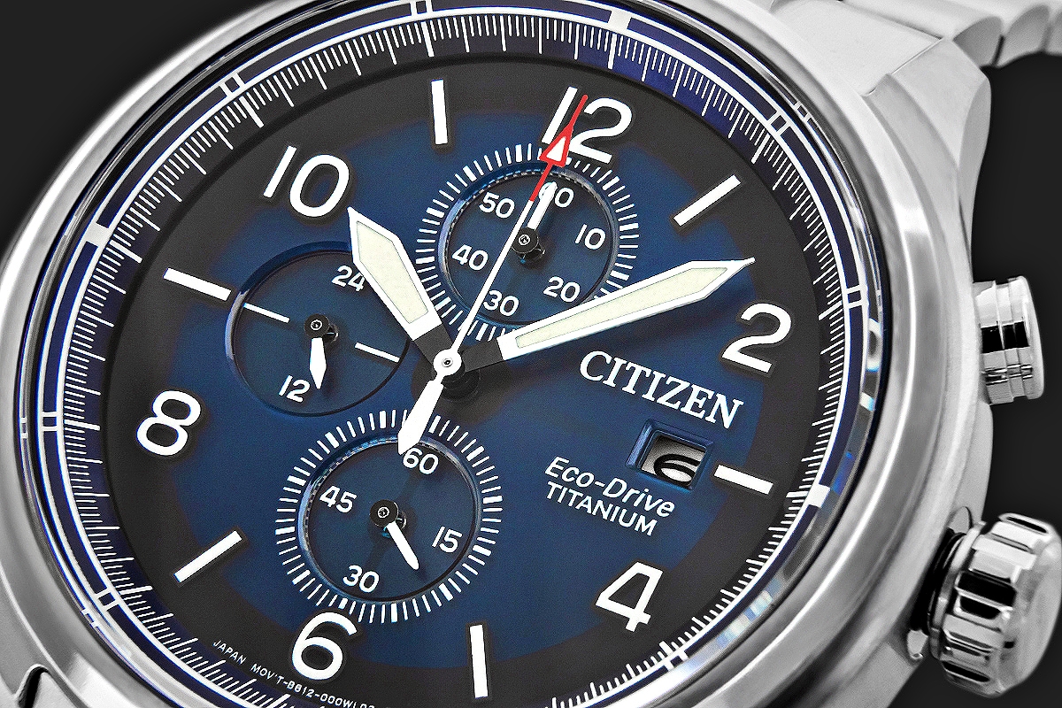 Zegarek Męski CITIZEN Super Titanium Eco-Drive CA0810-88L + BOX - obrazek 4