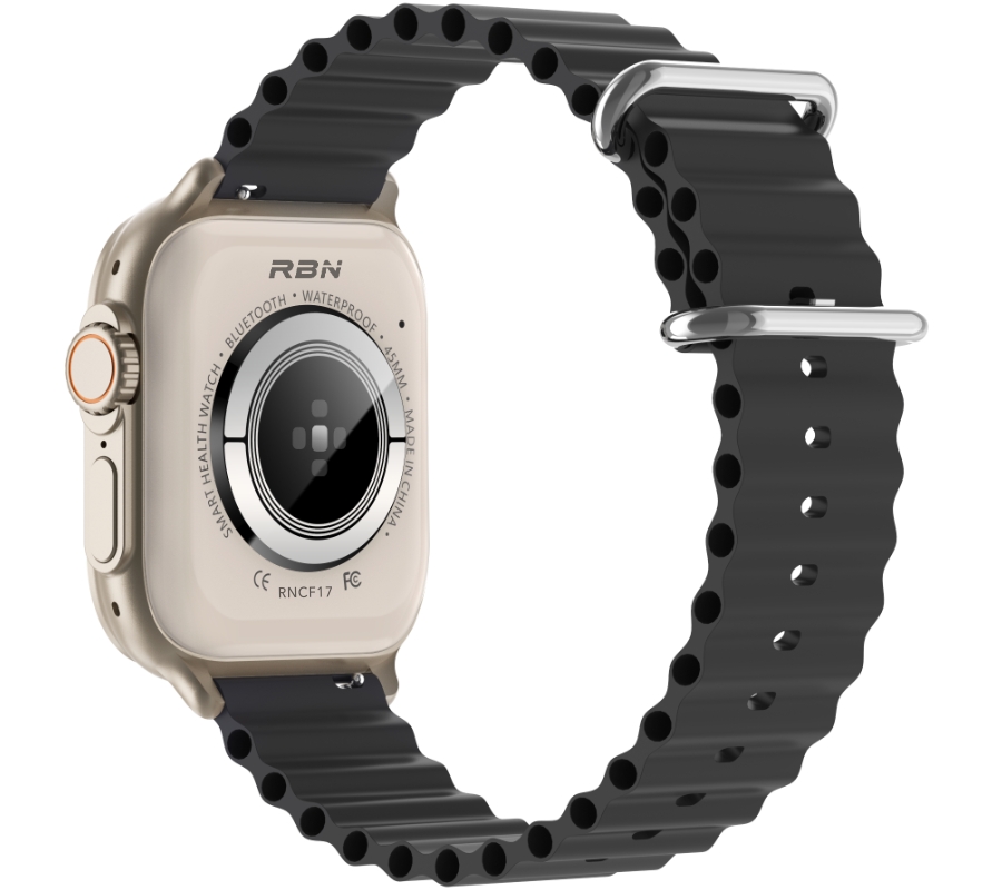 Smartwatch Męski RUBICON RNCF17 Tytan/Black SMARUB268 - obrazek 4