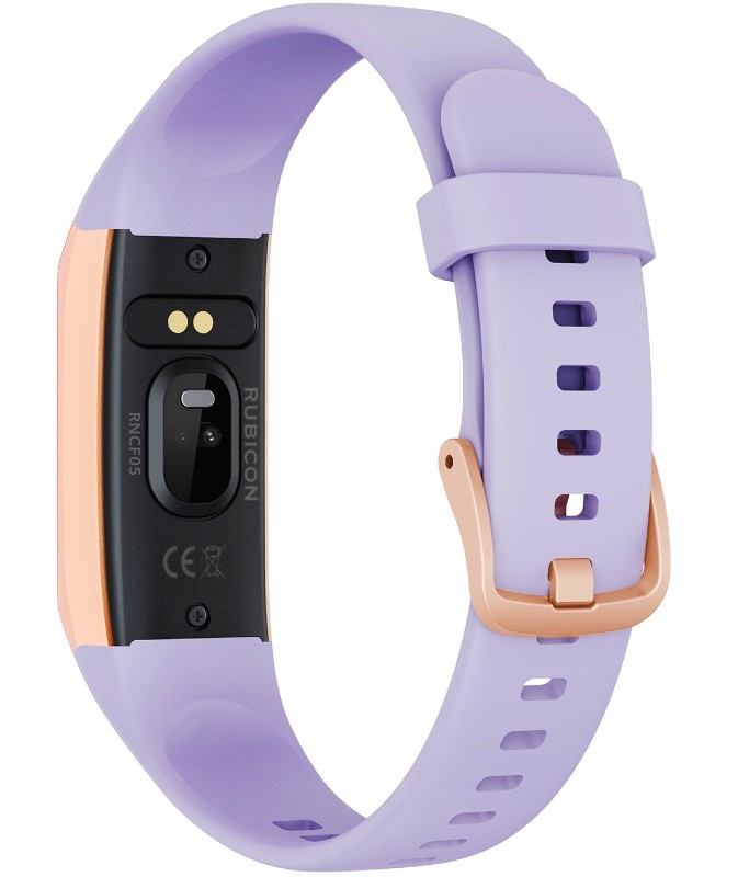 Smartband Damski RUBICON RNCF05 Rose Gold/Berry SMARUB214 - obrazek 4