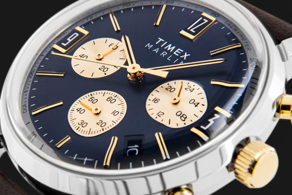 Zegarek Męski TIMEX Marlin® Chronograph Tachymeter TW2W60400 + BOX - obrazek 4