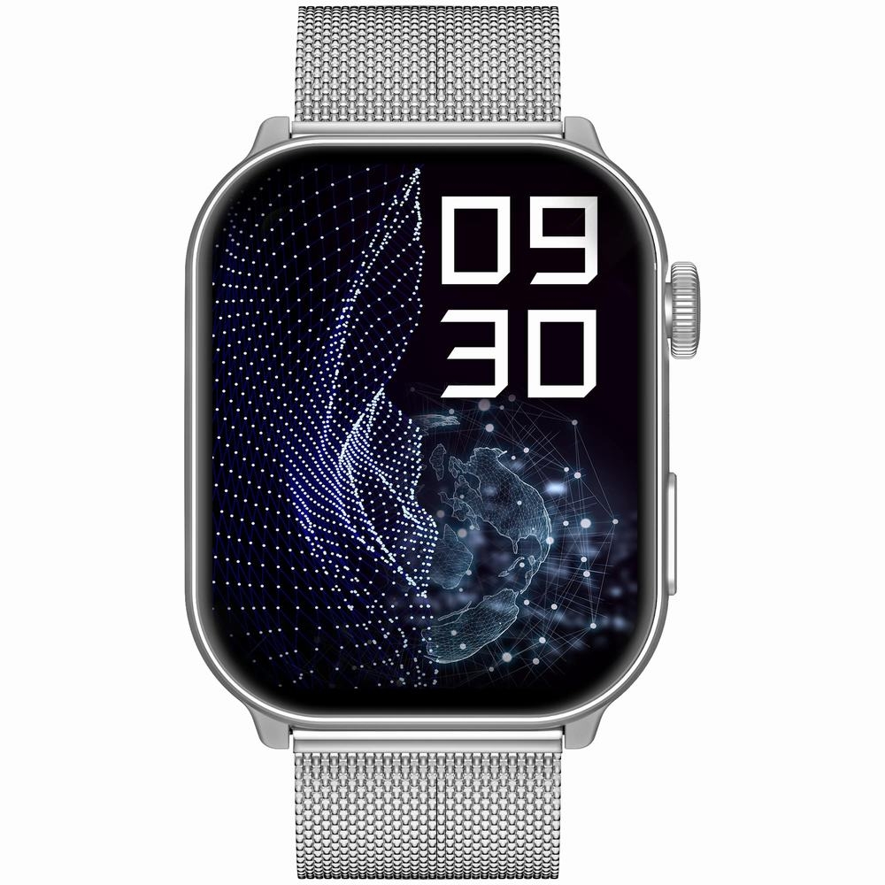 Smartwatch Damski GRAVITY GT28-9 Pasek + Bransoleta Czarno Srebrny - obrazek 4