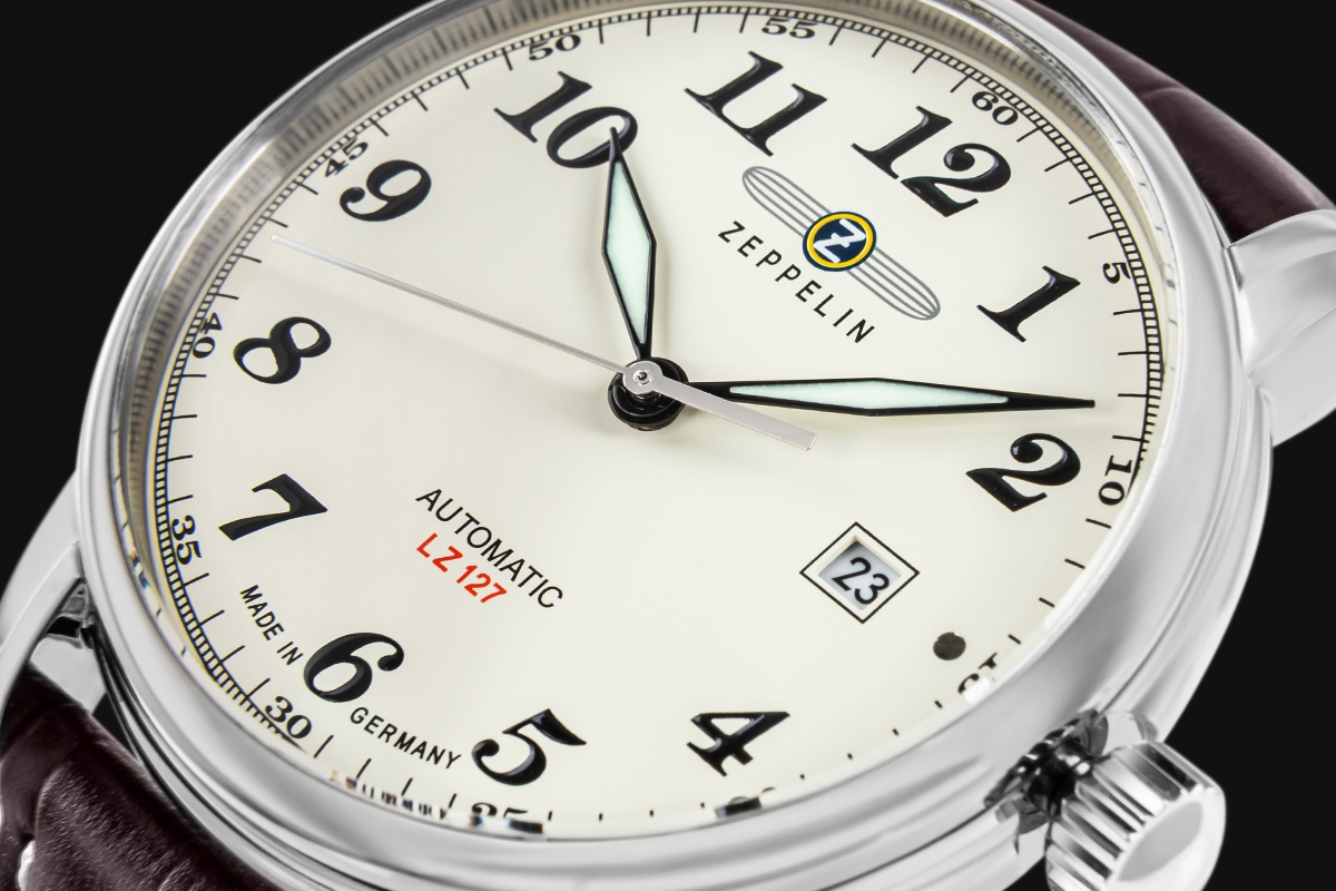 Zegarek Męski ZEPPELIN Automatic LZ 127 7656-5 + BOX - obrazek 4