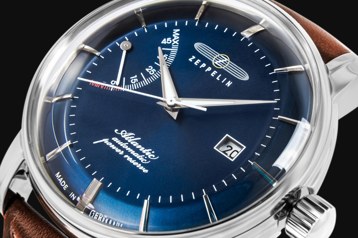 Zegarek Męski ZEPPELIN Atlantic Automatic Power Reserve 8462-3 + BOX - obrazek 4