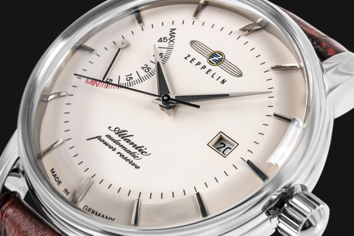 Zegarek Męski ZEPPELIN Atlantic Automatic Power Reserve 8462-5 + BOX - obrazek 4