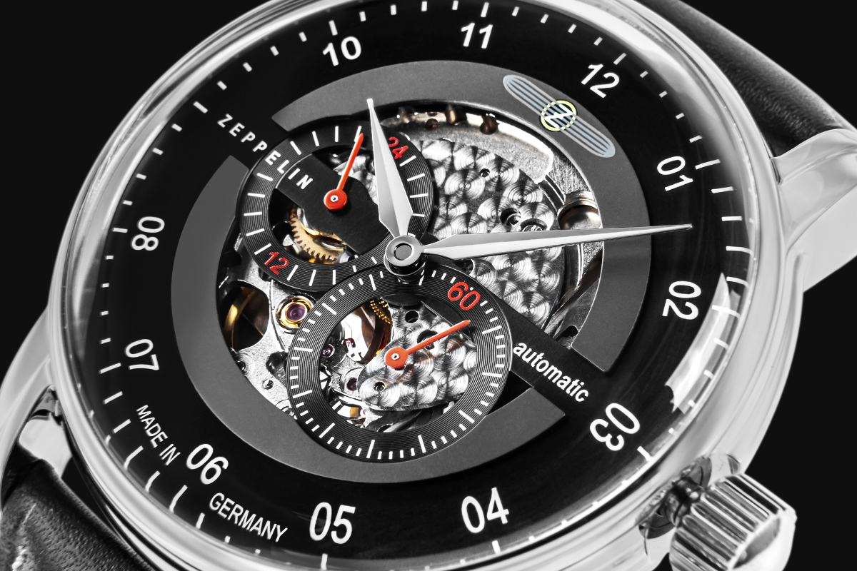 Zegarek Męski ZEPPELIN New Captain's Line Automatic 8664-2 + BOX - obrazek 4