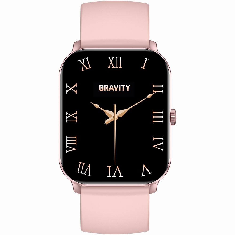 Smartwatch Gravity Różowe Złoto Różowy GT36-1 - obrazek 4