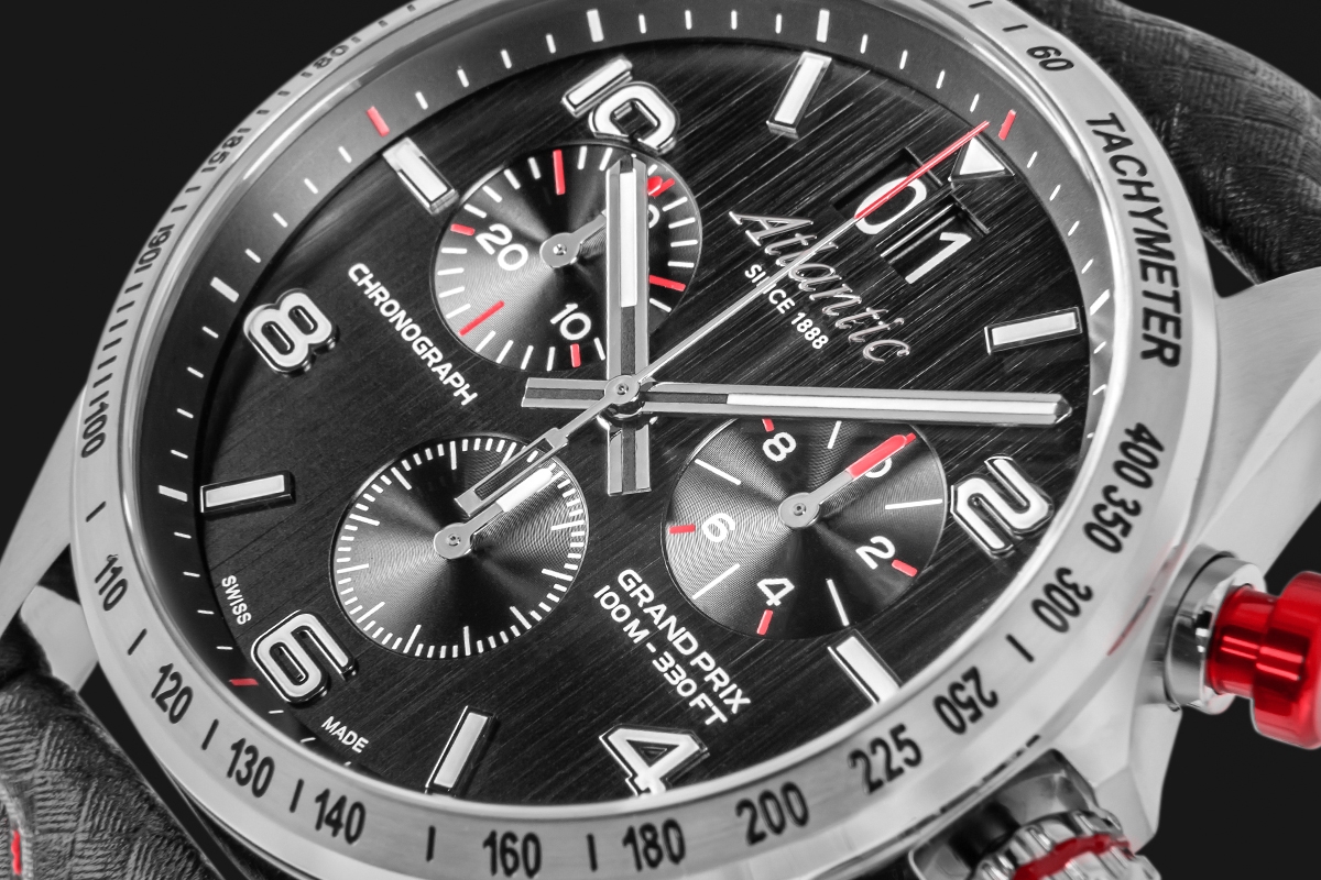Zegarek Męski Atlantic Grand Prix Chrono 55463.41.65 + BOX - obrazek 4