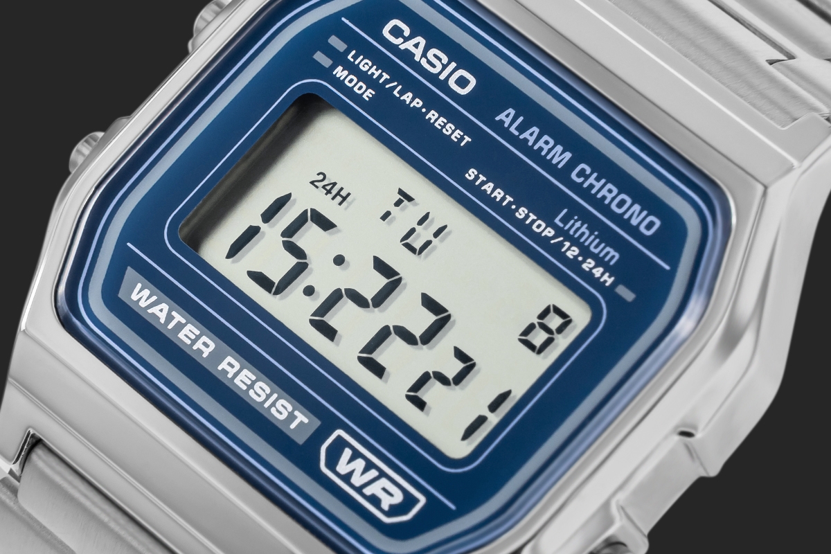 Zegarek CASIO A158WEA-2EF Unisex + BOX - obrazek 4