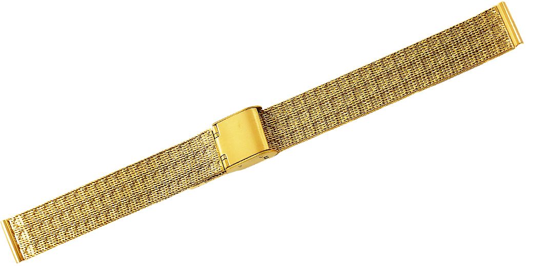 Bransoleta Fashion Mesh Złota IPG 14 mm FA14G - obrazek 3