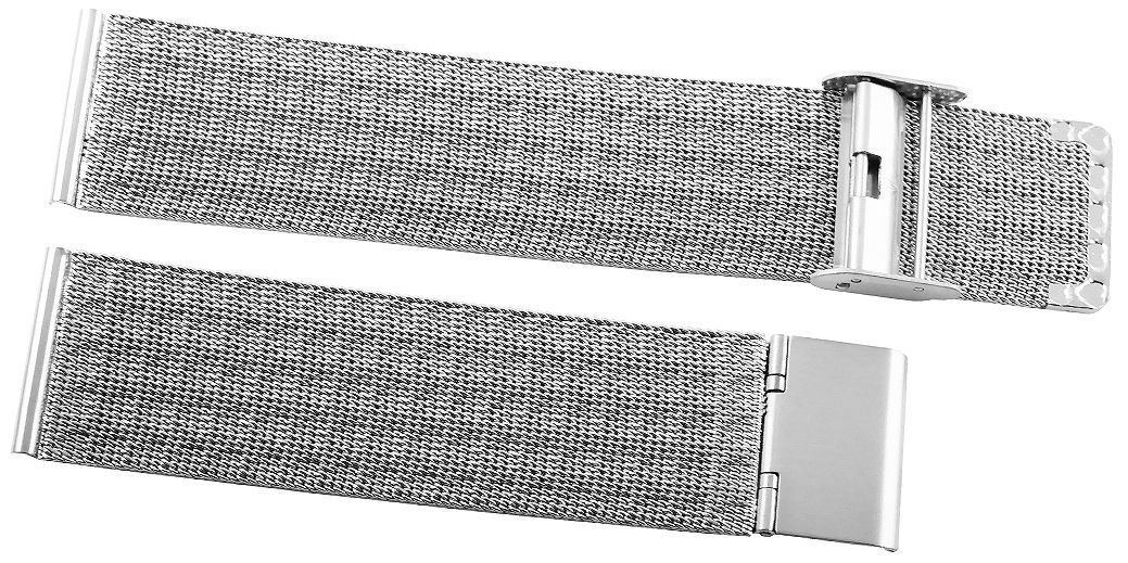 Bransoleta Fashion Mesh Srebrna IPS 22 mm FA22S - obrazek 4