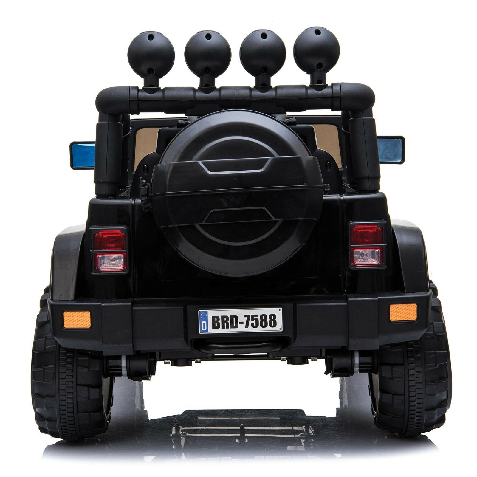 MEGA JEEP FULLTIME, NAPĘD 4X4, 1X12V ,WOLNY START/ MIĘKKIE KOŁA, EXCLUSIVE/7588 - obrazek 5