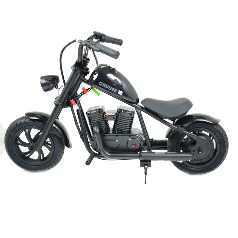 REWELACYJNY MOTOR CRUISER 12 PLUS, IMITACJA WYDECHU, DŹWIĘKI, POMPOWANE KOŁA/RL-MB03P - obrazek 5