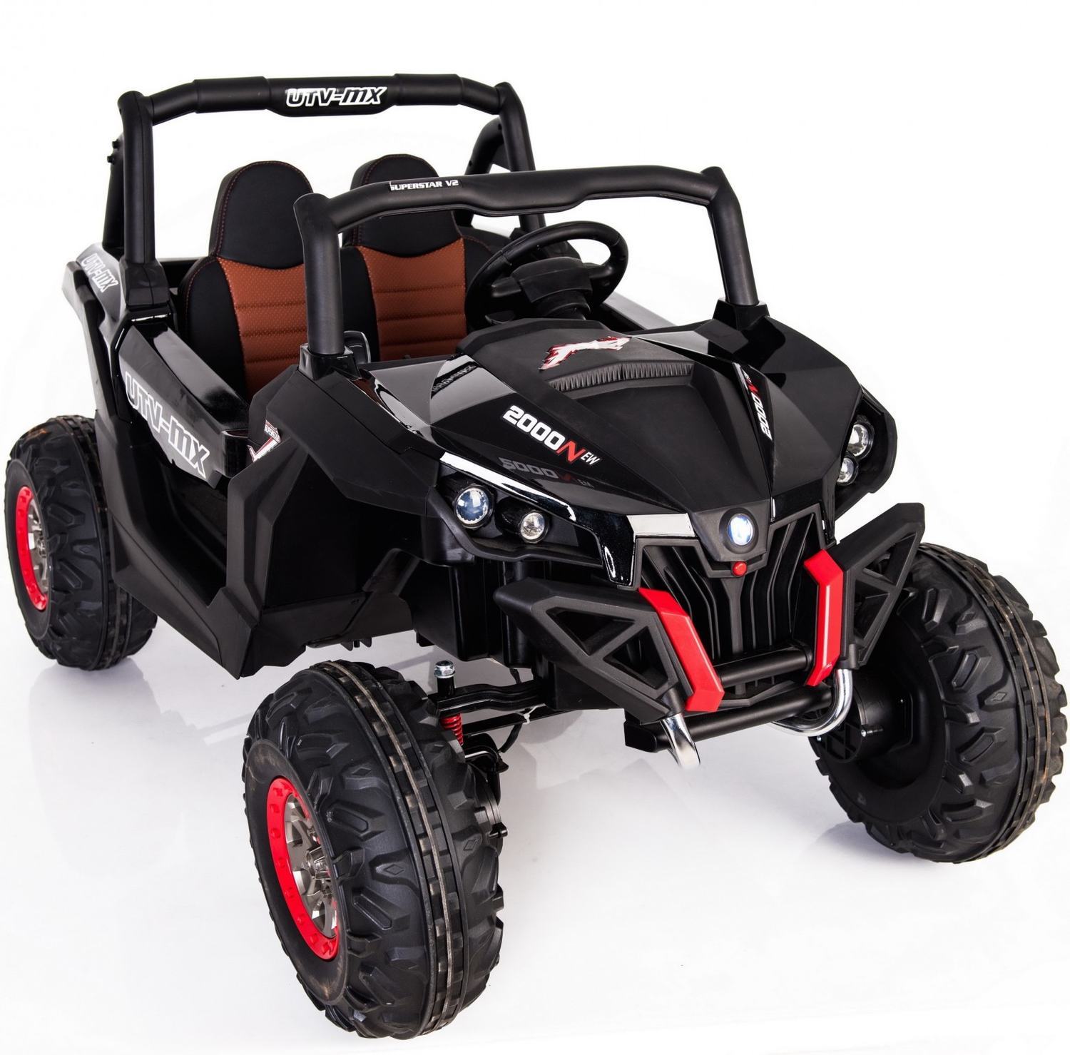 MEGA AUTO BUGGI 4X4 , PANEL MP4, MIĘKKIE KOŁA EVA, MIĘKKIE SIEDZENIE FULL OPCJA 2X 12V/XMX603 - obrazek 9