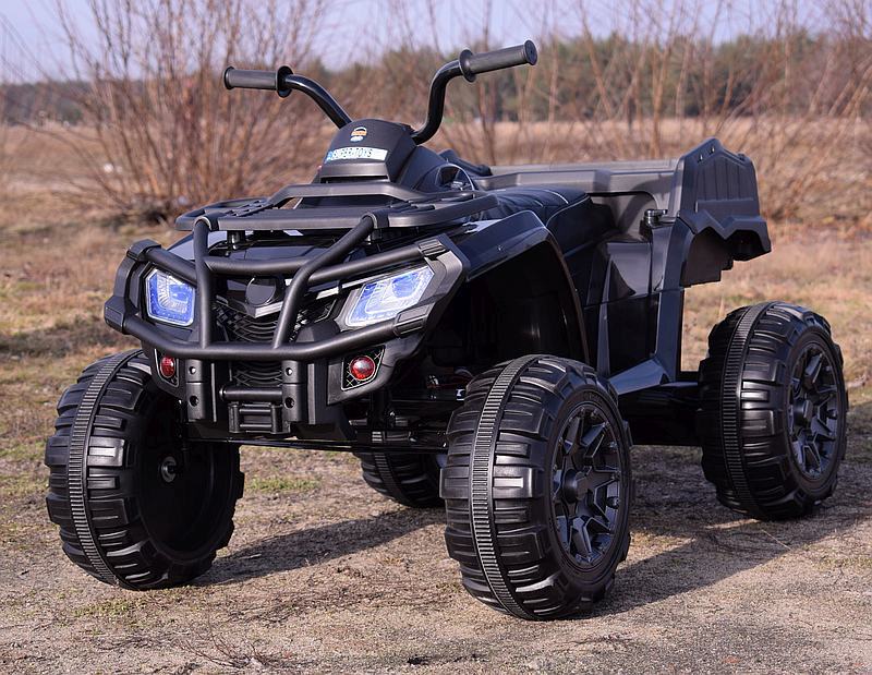 MEGA WIELKI QUAD 24 V, 2X100W, AMORTYZATORY, MIĘKKIE KOŁA, RADIO/0909-24V - obrazek 8