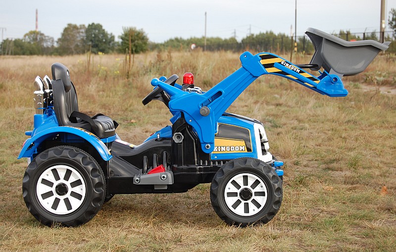 MOCNY TRAKTOR Z ŁYŻKĄ KINGDOM 12V DWIE PRĘDKOŚCI/JS328A - obrazek 13